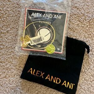 Alex and Ani Gold Bangle Bracelet- tennis